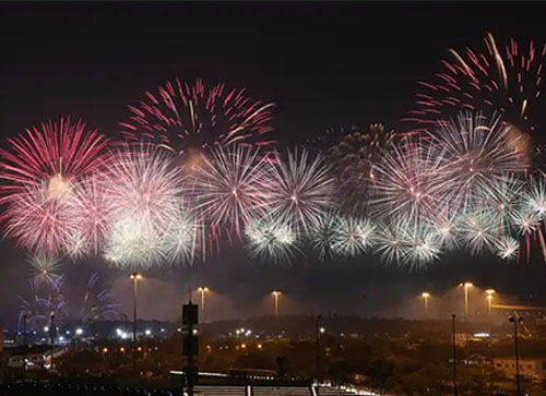 吴桥县焰火晚会