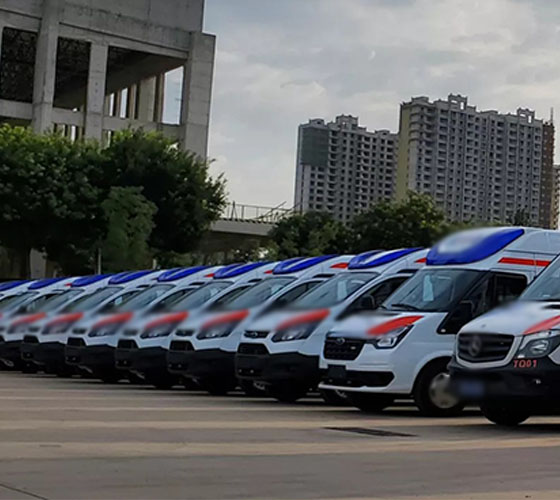 吴桥县服务车队展示