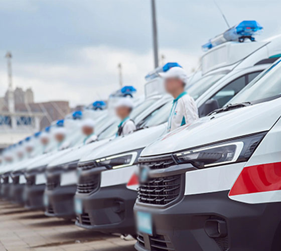 吴桥县服务车队展示